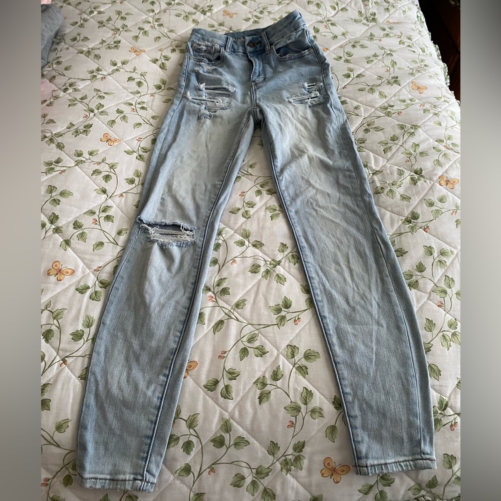American Eagle Light Colored Jeans